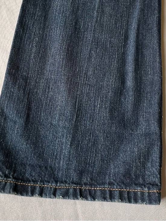 Old Navy Jeans Womens Bootcut 2009 Low Rise Dark Wash Blue Denim 30” Inseam Sz 2 - Picture 10 of 16